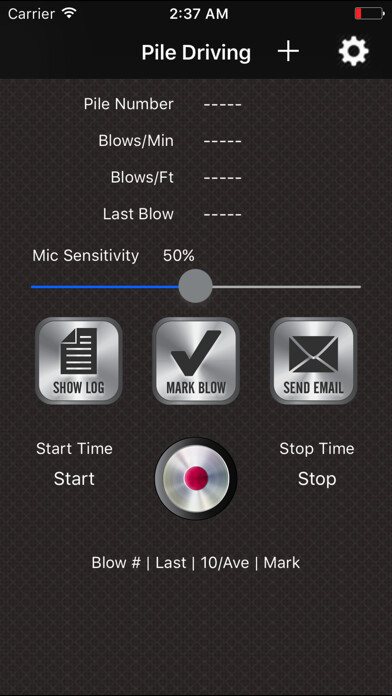 Emulate iPhone app Pile Driving using MyAndroid