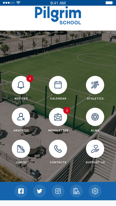 Emulate iPhone app Pilgrim School LA App using MyAndroid Emulate iPhone app Pilgrim School LA App using MyAndroid