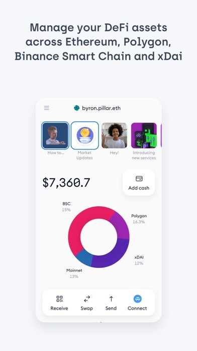 Emulate iPhone app Pillar Multichain DeFi Wallet using MyAndroid Emulate iPhone app Pillar Multichain DeFi Wallet using MyAndroid
