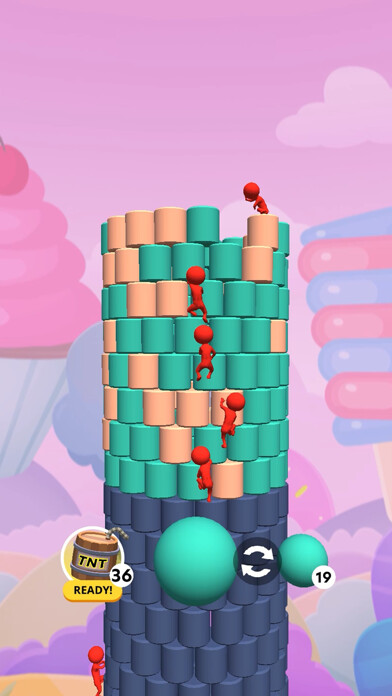 Emulate iPhone app Pillar Smash - Throw Ball using MyAndroid Emulate iPhone app Pillar Smash - Throw Ball using MyAndroid