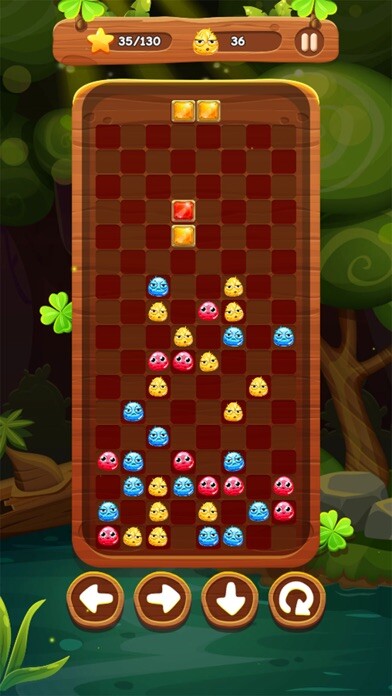 Emulate iPhone app Pill Puzzle : Block Legend using MyAndroid