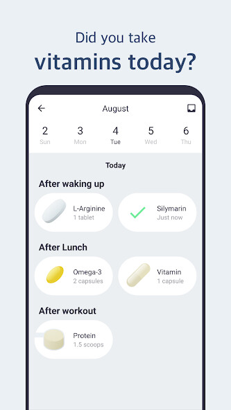 Run android online APK Pill Reminder, Bupp from MyAndroid or emulate Pill Reminder, Bupp using MyAndroid