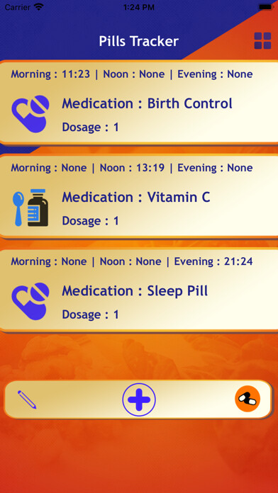 Emulate iPhone app Pill Tracker & Med Reminder using MyAndroid Emulate iPhone app Pill Tracker & Med Reminder using MyAndroid