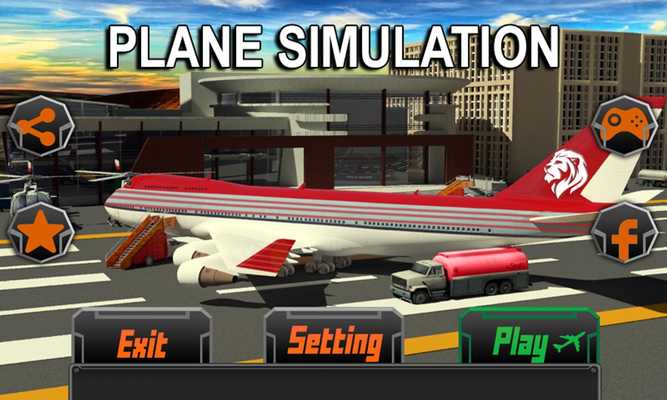 Emulate Android APK Pilot Plane Flight Simulator 3D Real Flying Master