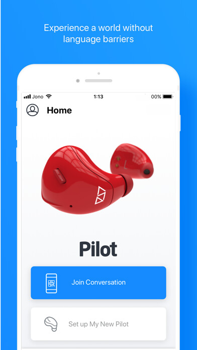 Emulate iPhone app Pilot Speech Translator using MyAndroid