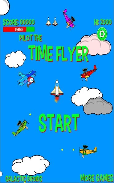 Emulate iPhone app Pilot the Time Flyer using MyAndroid