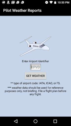 Run android online APK Pilot Weather Reports from MyAndroid or emulate Pilot Weather Reports using MyAndroid Run android online APK Pilot Weather Reports from MyAndroid or emulate Pilot Weather Reports using MyAndroid