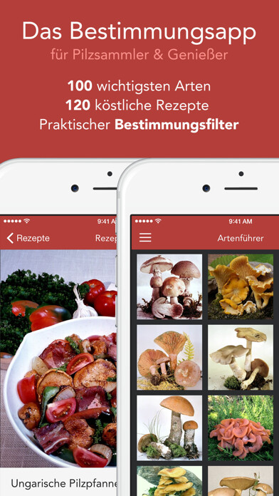 Emulate iPhone app Pilze sammeln und bestimmen using MyAndroid Emulate iPhone app Pilze sammeln und bestimmen using MyAndroid