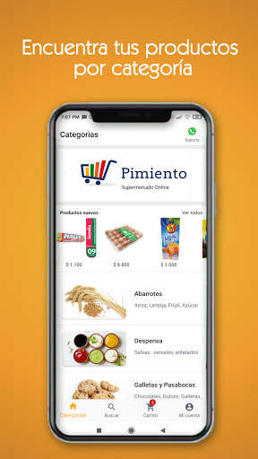 Run android online APK Pimiento - Supermercado online from MyAndroid or emulate Pimiento - Supermercado online using MyAndroid Run android online APK Pimiento - Supermercado online from MyAndroid or emulate Pimiento - Supermercado online using MyAndroid