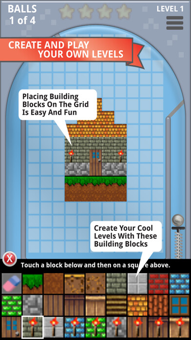 Emulate iPhone app Pinball Block Breaker Craft! using MyAndroid Emulate iPhone app Pinball Block Breaker Craft! using MyAndroid