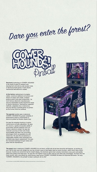 Emulate iPhone app Pinball - Cower, Hounds! using MyAndroid