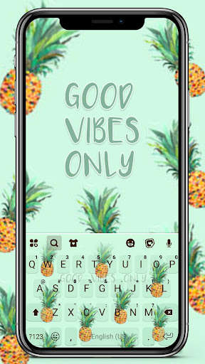 Run android online APK Pineapple Vibe Keyboard Theme from MyAndroid or emulate Pineapple Vibe Keyboard Theme using MyAndroid