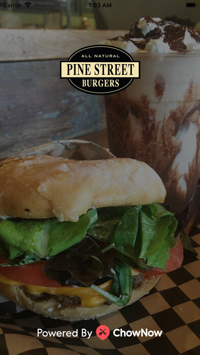Emulate iPhone app Pine Street Burgers using MyAndroid Emulate iPhone app Pine Street Burgers using MyAndroid
