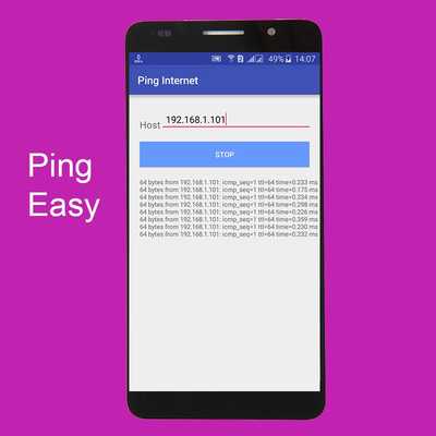 Emulate Android APK Ping IP, Ping Internet Emulate Android APK Ping IP, Ping Internet