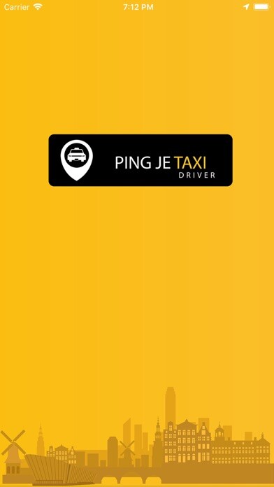 Emulate iPhone app Ping Je Taxi Driver using MyAndroid