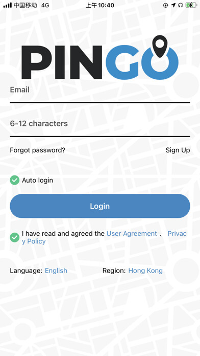 Emulate iPhone app Pin&Go using MyAndroid