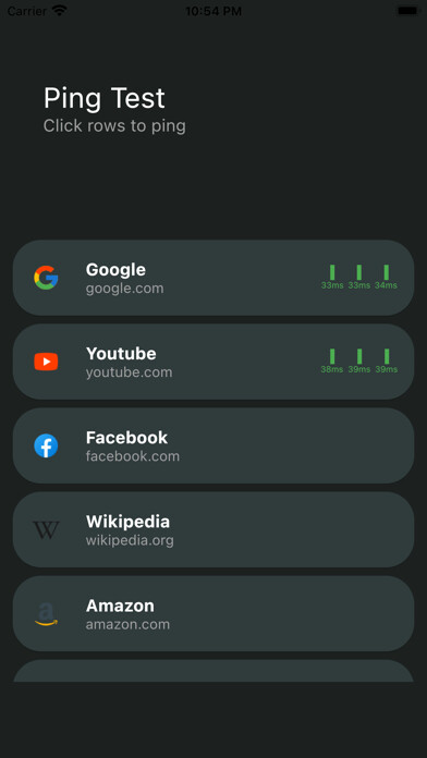 Run android online APK Ping Test from MyAndroid or emulate Ping Test using MyAndroid
