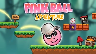 Emulate iPhone app Pink Adventure Ball Jump using MyAndroid