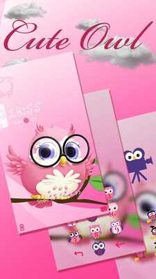Emulate Android APK Pink anime cute owl theme Emulate Android APK Pink anime cute owl theme