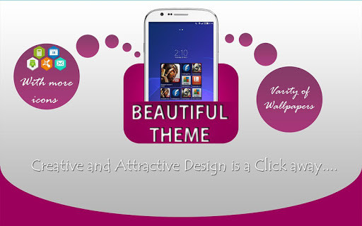 Emulate Android APK Pink Beautiful Theme