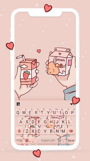 Run android online APK Pink Berry Cheers Keyboard Background from MyAndroid or emulate Pink Berry Cheers Keyboard Background using MyAndroid