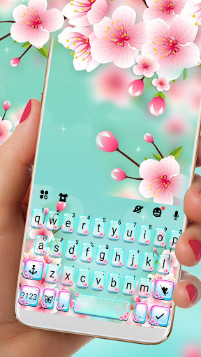 Run android online APK Pink Blossoms Keyboard Background from MyAndroid or emulate Pink Blossoms Keyboard Background using MyAndroid