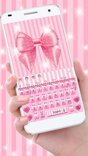 Emulate Android APK Pink Bow Keyboard Emulate Android APK Pink Bow Keyboard