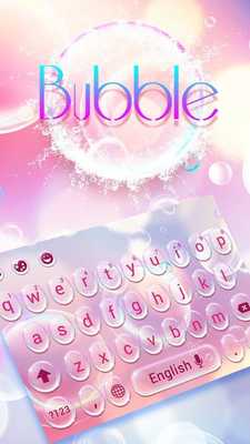 Emulate Android APK Pink bubble foam keyboard