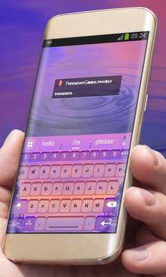 Emulate Android APK Pink Castle AiType Theme