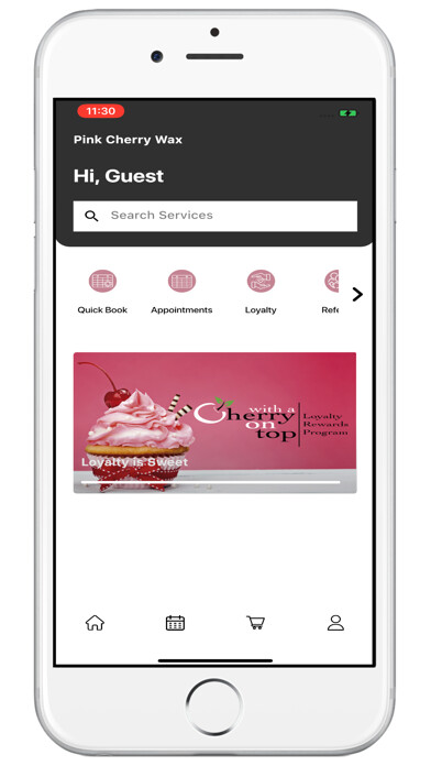 Emulate iPhone app Pink Cherry Wax using MyAndroid Emulate iPhone app Pink Cherry Wax using MyAndroid