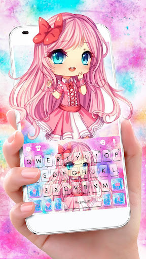 Run android online APK Pink Cute Girl Theme from MyAndroid or emulate Pink Cute Girl Theme using MyAndroid