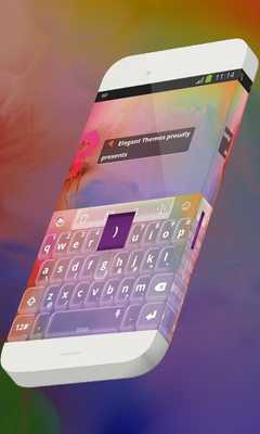 Emulate Android APK Pink dandelion Keypad Theme