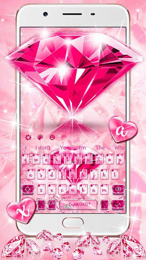 Emulate Android APK Pink Diamond Keyboard