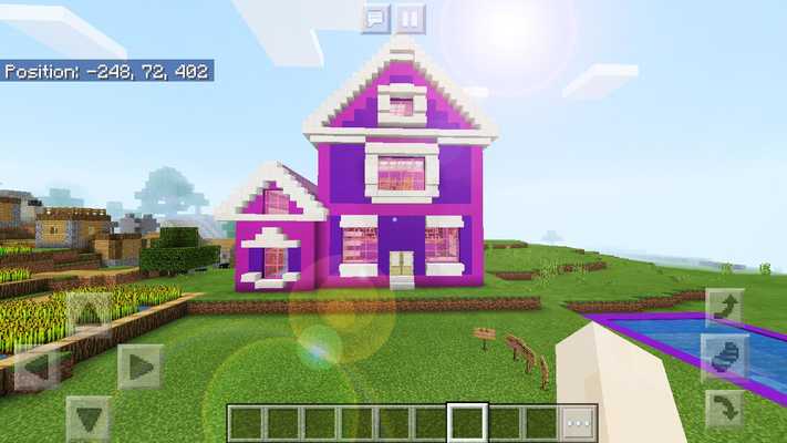 Emulate Android APK Pink Dollhouse MCPE Maps for Girls 2018