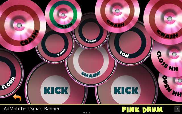 Emulate Android APK Pink Drum - Drum