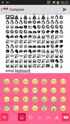 Emulate Android APK Pink Emoji Keyboard Theme Emulate Android APK Pink Emoji Keyboard Theme