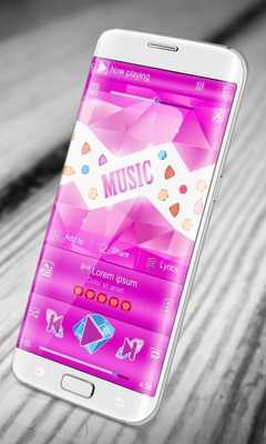 Emulate Android APK Pink gems PlayerPro Skin Emulate Android APK Pink gems PlayerPro Skin