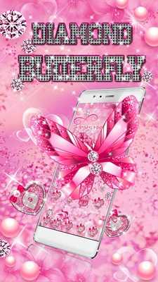 Emulate Android APK Pink Glitter Diamond Butterfly Theme Emulate Android APK Pink Glitter Diamond Butterfly Theme