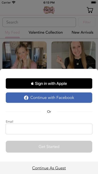 Emulate iPhone app PinkHart Boutique using MyAndroid Emulate iPhone app PinkHart Boutique using MyAndroid