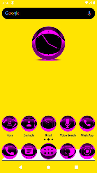 Run android online APK Pink Icon Pack Style 2 from MyAndroid or emulate Pink Icon Pack Style 2 using MyAndroid