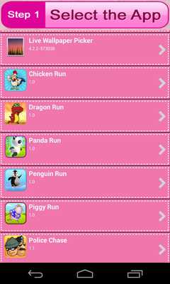 Emulate Android APK Pink Icons Emulate Android APK Pink Icons