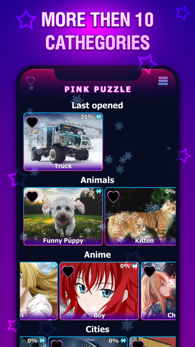 Emulate iPhone app Pink Jigsaw Puzzles using MyAndroid Emulate iPhone app Pink Jigsaw Puzzles using MyAndroid