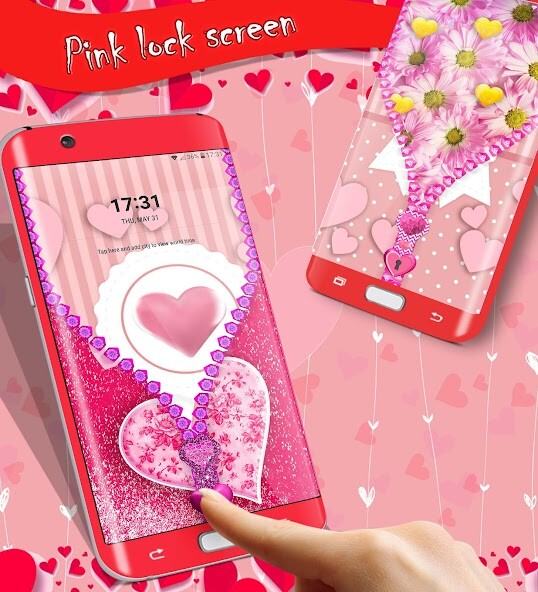 Emulate Android APK Pink lock screen