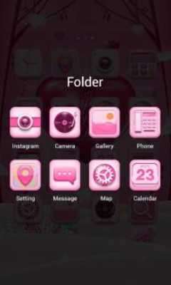 Emulate Android APK Pink Love go launcher theme Emulate Android APK Pink Love go launcher theme