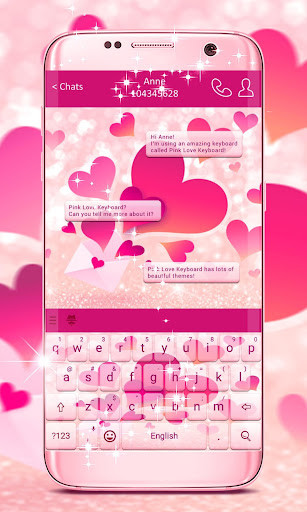 Emulate Android APK Pink Love Keyboard Emulate Android APK Pink Love Keyboard