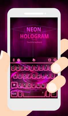 Emulate Android APK Pink Neon Hologram Keyboard Theme For TouchPal Emulate Android APK Pink Neon Hologram Keyboard Theme For TouchPal