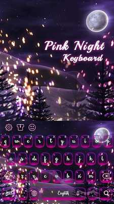 Emulate Android APK Pink Night Keyboard Emulate Android APK Pink Night Keyboard