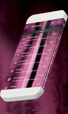 Emulate Android APK Pink party S.M.S. Skin
