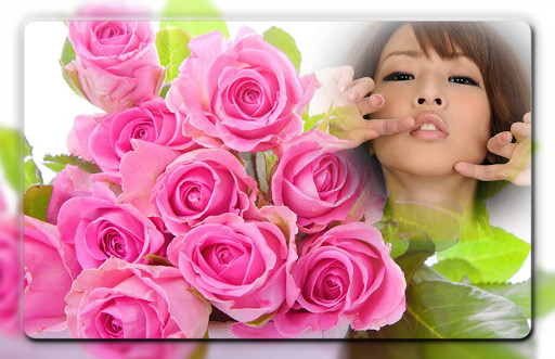 Run android online APK Pink Rose Photo Frames from MyAndroid or emulate Pink Rose Photo Frames using MyAndroid