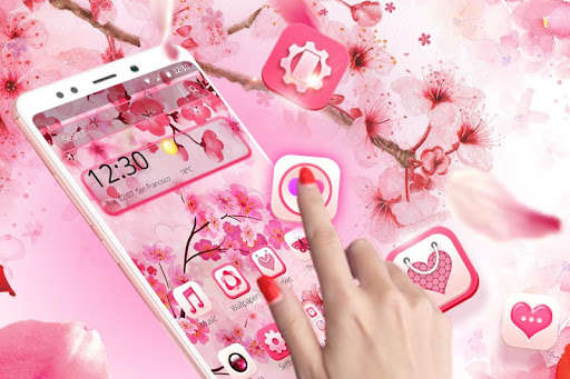 Emulate Android APK Pink Sakura Theme Emulate Android APK Pink Sakura Theme
